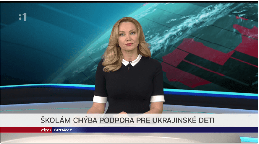 Na RTVS Skolam chyba podpora pre ukrajinskych ziakov