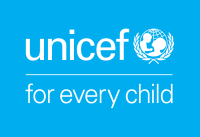 UNICEF logo s podkladom 200