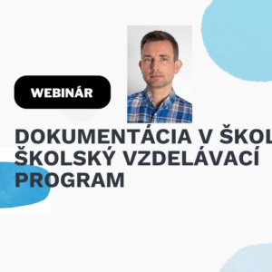 Webinar dokumentacia v skolach foto