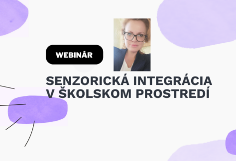 webinar senzoricka integracia