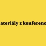 Materialy z konferencie