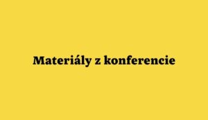 Materialy z konferencie